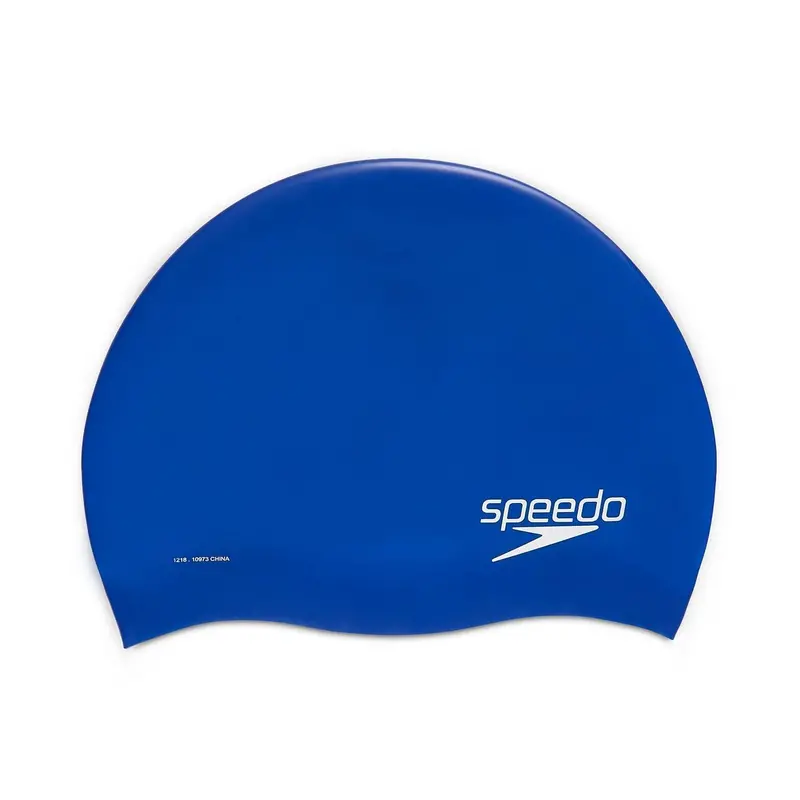 Speedo Standard-Fit Silicone Swim Cap
