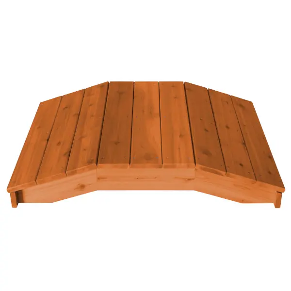 Standard Plank Bridge – Rugged Timber Walkway for Landscaping