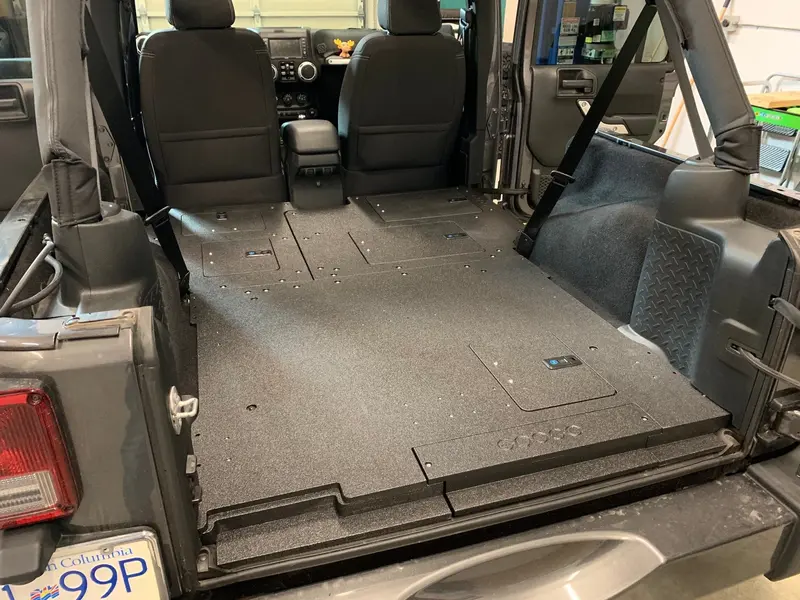 Stealth Sleep System for Jeep Wrangler JKU (4-Door)
