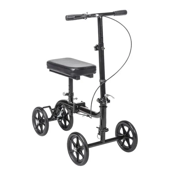 Steerable Folding Knee Scooter – Crutch-Free Mobility Alternative
