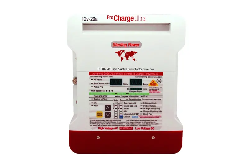 Sterling Power PCU2420 — 24V 20A Marine DC-DC Battery Charger