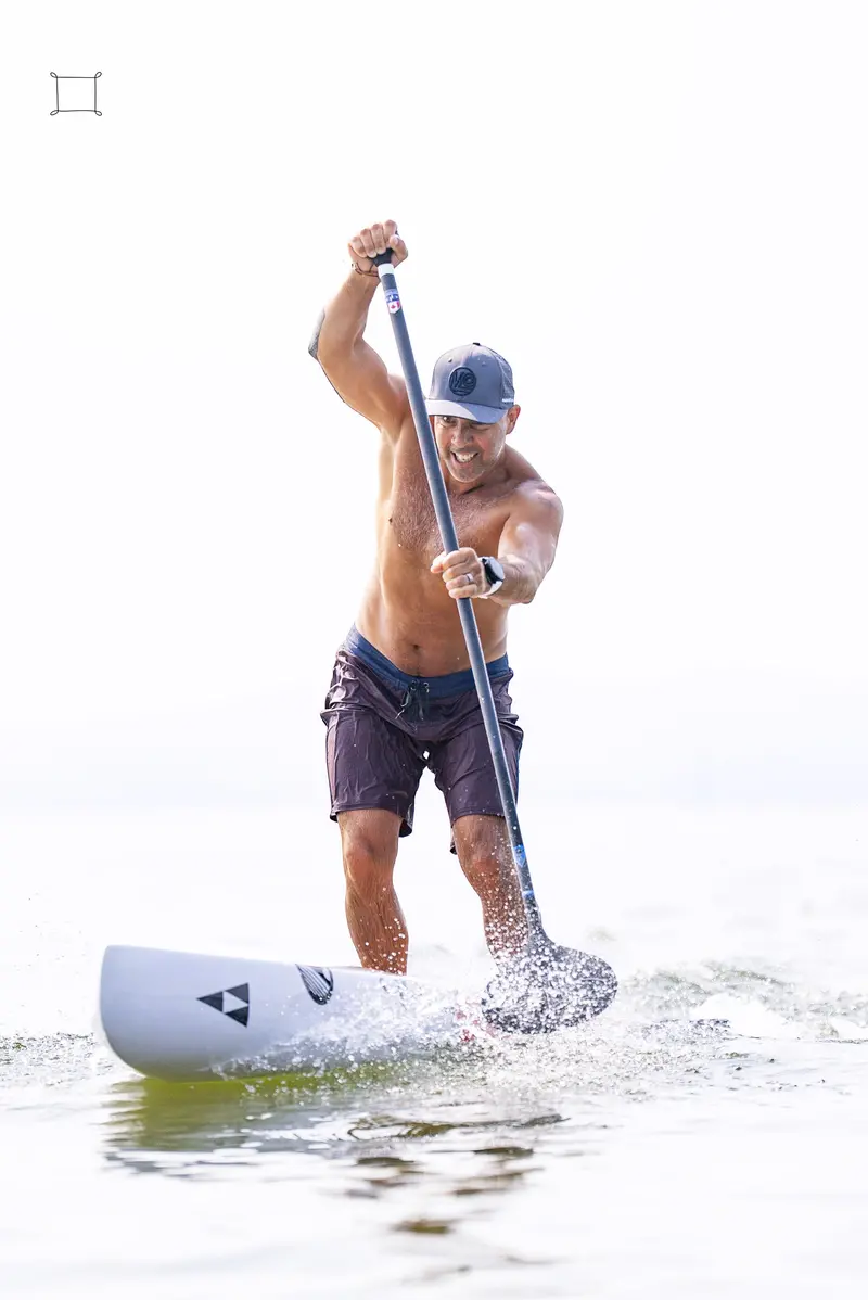 Stingray All-Carbon Hex SUP Paddle – 72″ Fixed Travel-Friendly Design