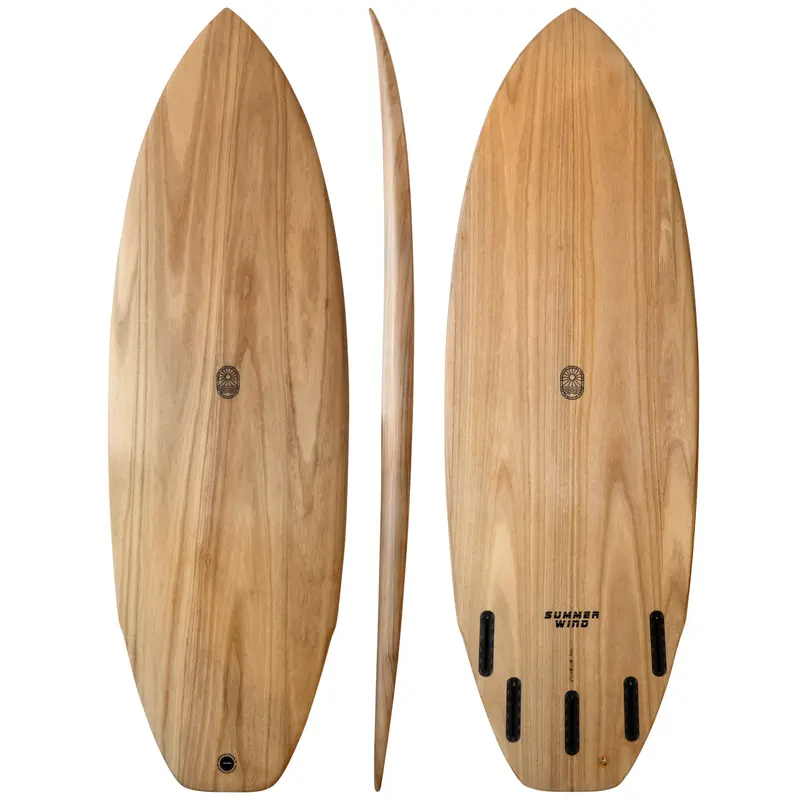 Summer Wind Mid-Length Surfboard – Paulownia EPS Build