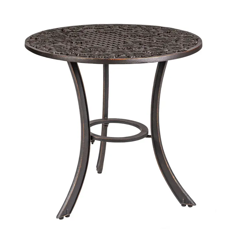 Sunflower-Design Patio Table – Outdoor Accent Piece
