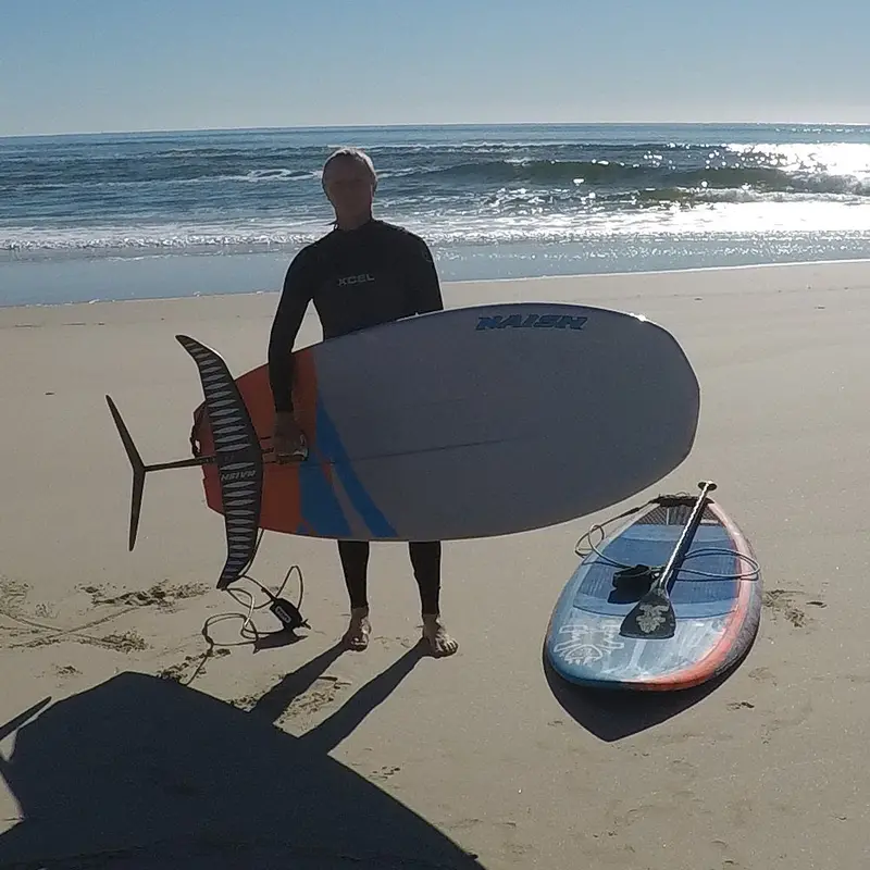SUP Foil Lesson – Stand-Up Paddle Foiling Intro & Technique Training