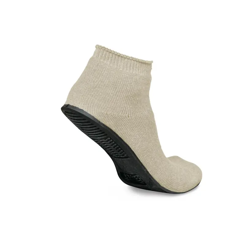 Sure-Grip Terrycloth Slippers – X-Large Beige, 12-Per Box
