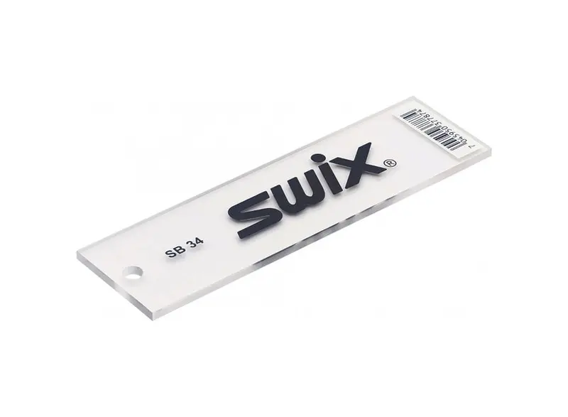 Swix 4mm Clear Plexiglass Ski Base Scraper