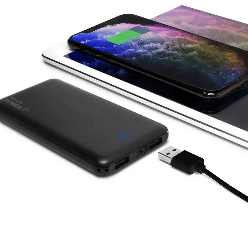 Tech Theory Ultra-Slim 10000mAh Dual-USB External Battery Pack