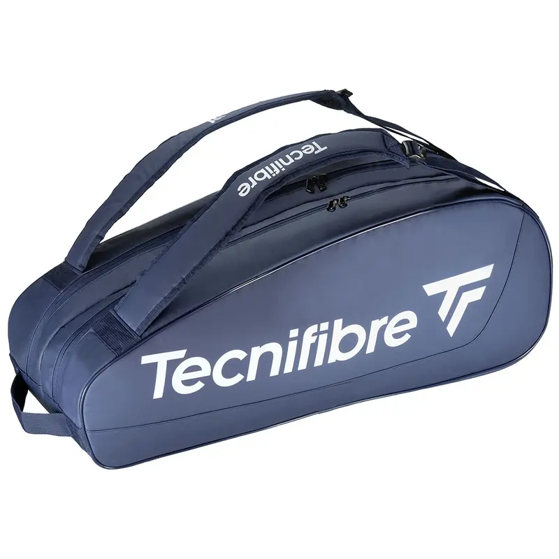 Tecnifibre Tour Endurance 9 Racquet Bag for Tennis, Squash & Padel – Navy Blue