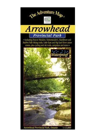 The Adventure Map: Arrowhead Provincial Park Topographic Guide