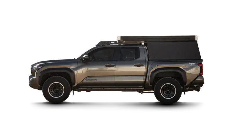 The Rainier Shorty Roof Rack – 2024+ Tacoma Camper Edition