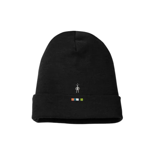 Thermal Merino Reversible Cuffed Beanie – Foldable Wool Hat with Two Styling Options