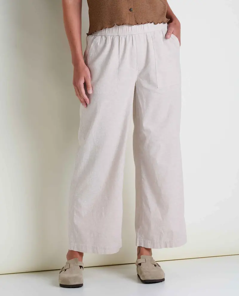 Toad & Co Taj Hemp Wide-Leg Pant for Women