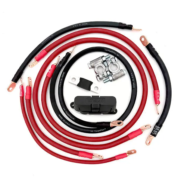 Toyota 4Runner Gen 2 Big 7 Battery Cable Kit (1990–1995)