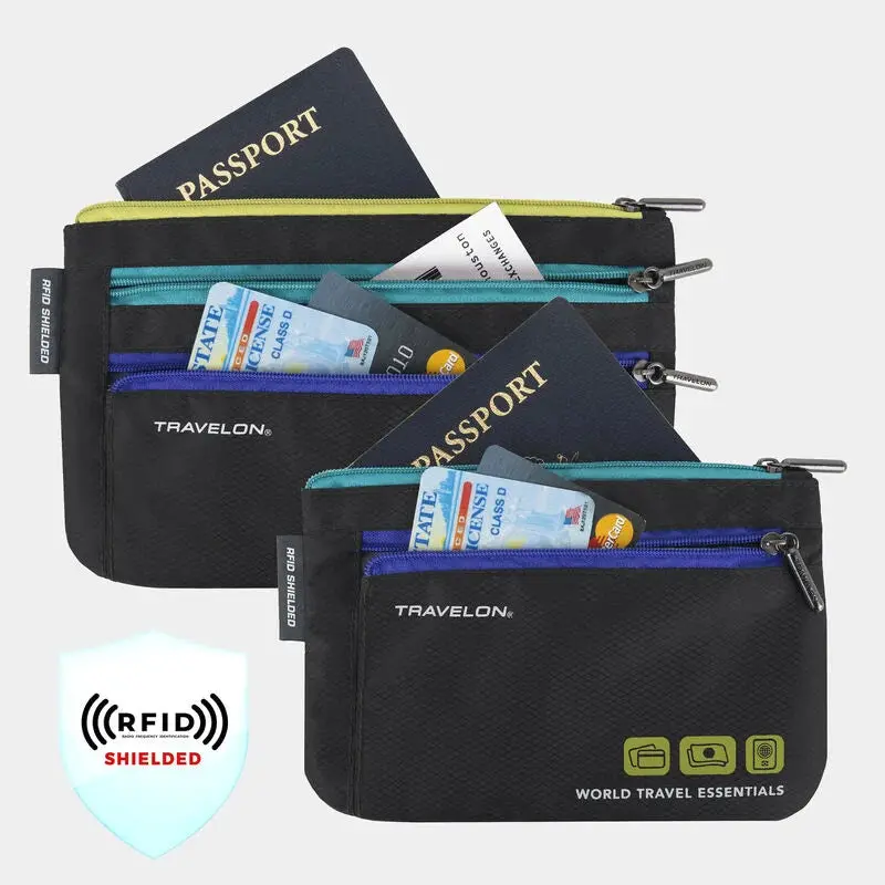 Travelon Passport & Currency Organizer Kit