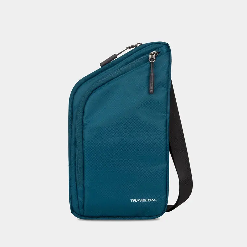 Travelon Slim Crossbody Bag for Global Travel Essentials