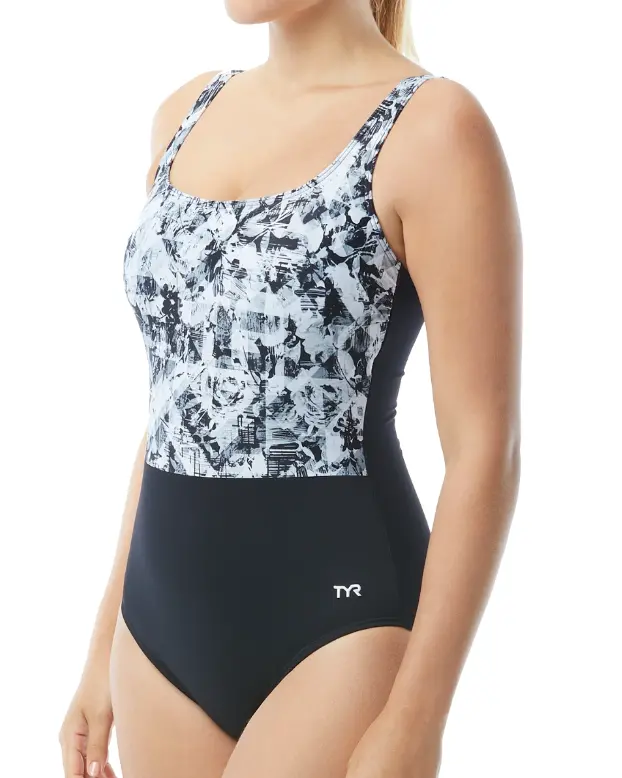 TYR Women’s Makai Scoop Neck Controlfit Swimsuit