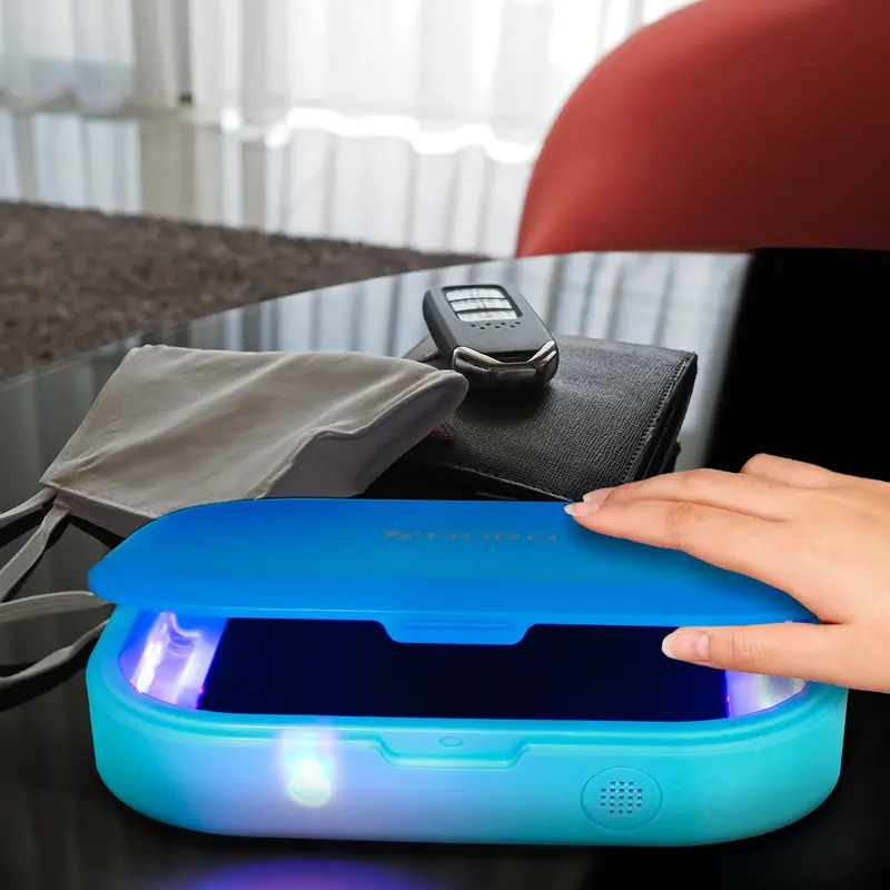 U-Clean Portable UV Sanitizer Box – Blue Disinfecting Device