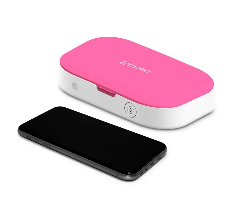 U-Clean Portable UV Sanitizer Box – Pink Disinfecting Device
