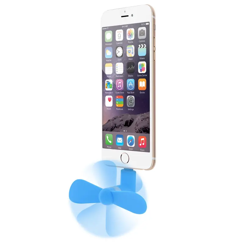 U-Fan Compact Lightning-Port Mobile Fan for iPhone Users