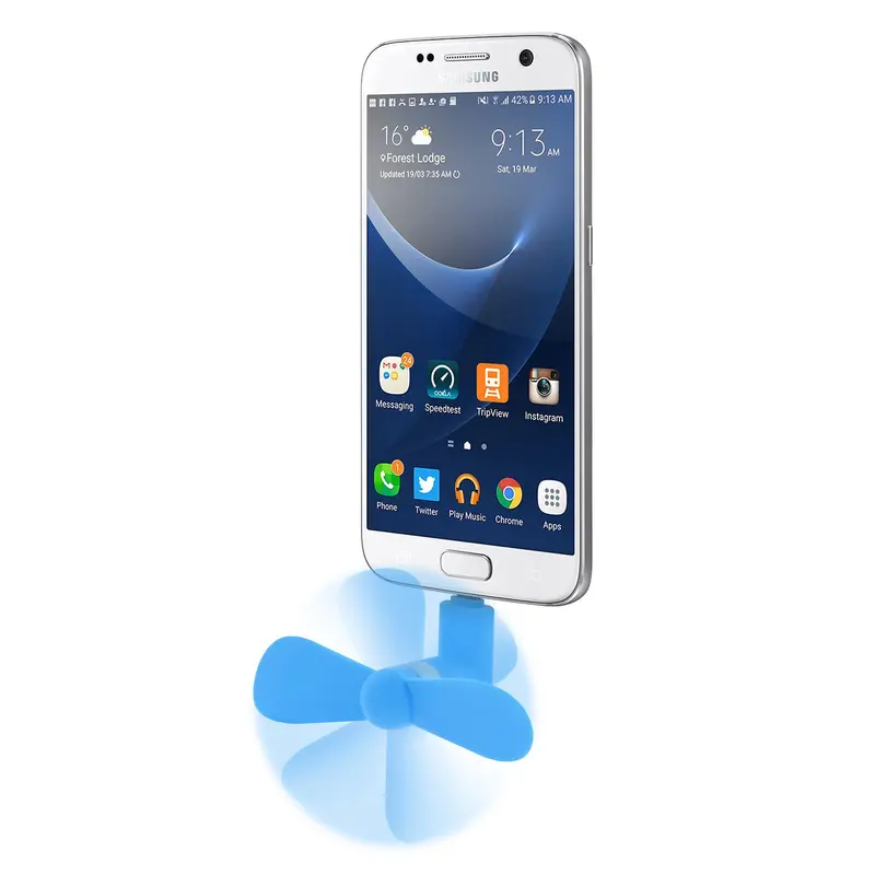 U-Fan Portable Micro USB Mobile Cooling Fan for Android Devices