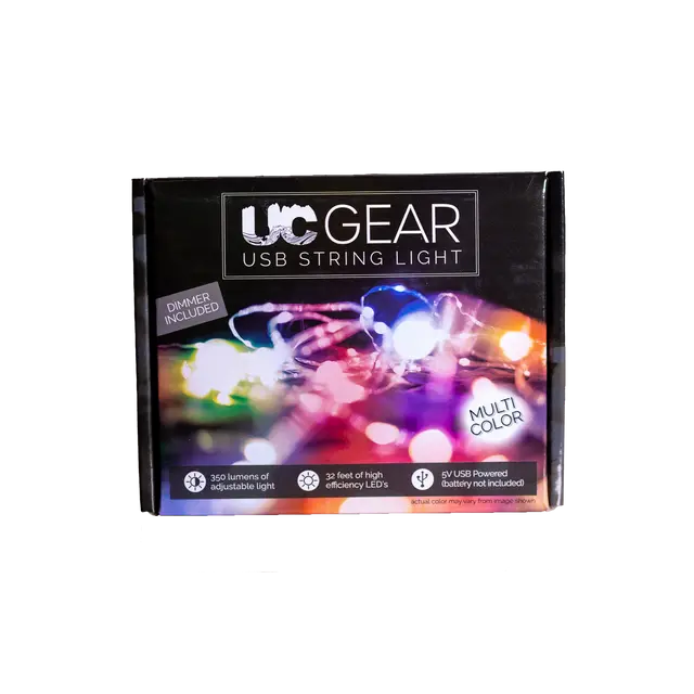 UC Gear 32-Foot RGB LED String Lights