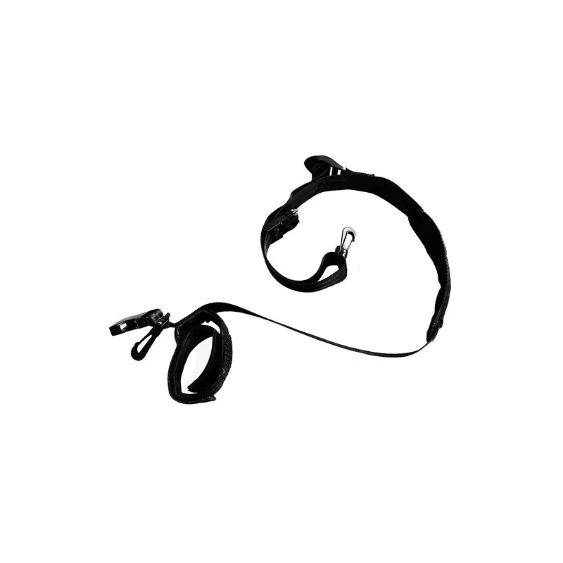 Ultralight Adjustable Carry Belt and Coiled Leash Combo