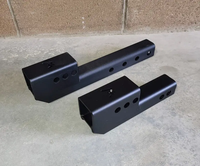Universal Hitch Extension for Rear-Mounted Gear