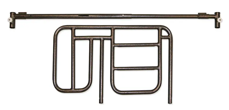 Universal Spring-Loaded Half Rail Kit for Medline Home Care Beds – Pair