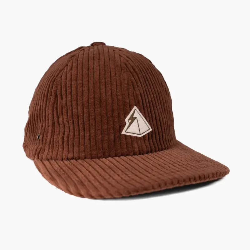 Upward Brown Corduroy 6-Panel Cap