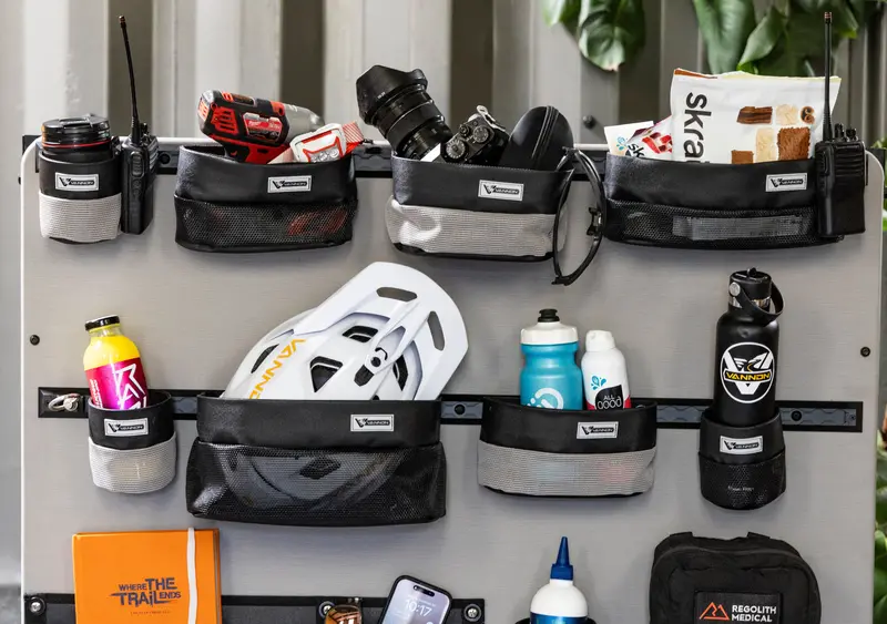 VANNON Modular Utility Baskets & Integrated Bottle Holders