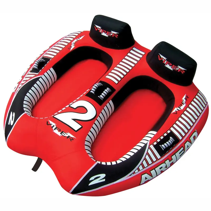 Viper 2-Rider Inflatable Tow Tube for Water Sports