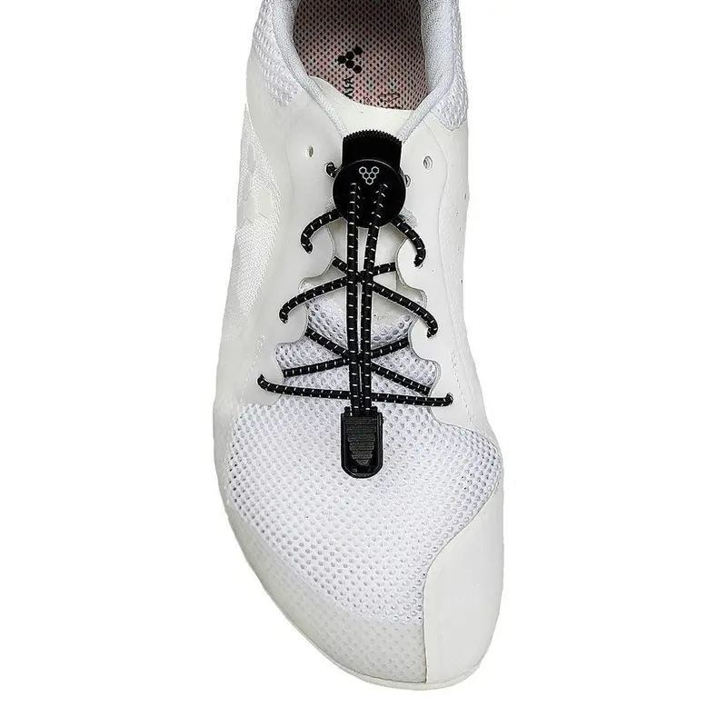 Vivobarefoot Adjustable Toggle Laces for Adults – Striped Black