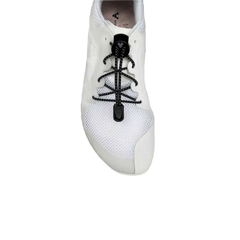 Vivobarefoot Adjustable Toggle Laces for Kids – Striped Black