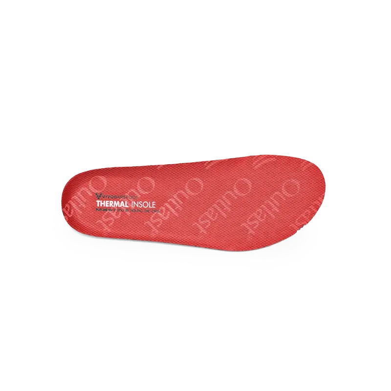 Vivobarefoot Thermal Insole for Preschoolers – Red