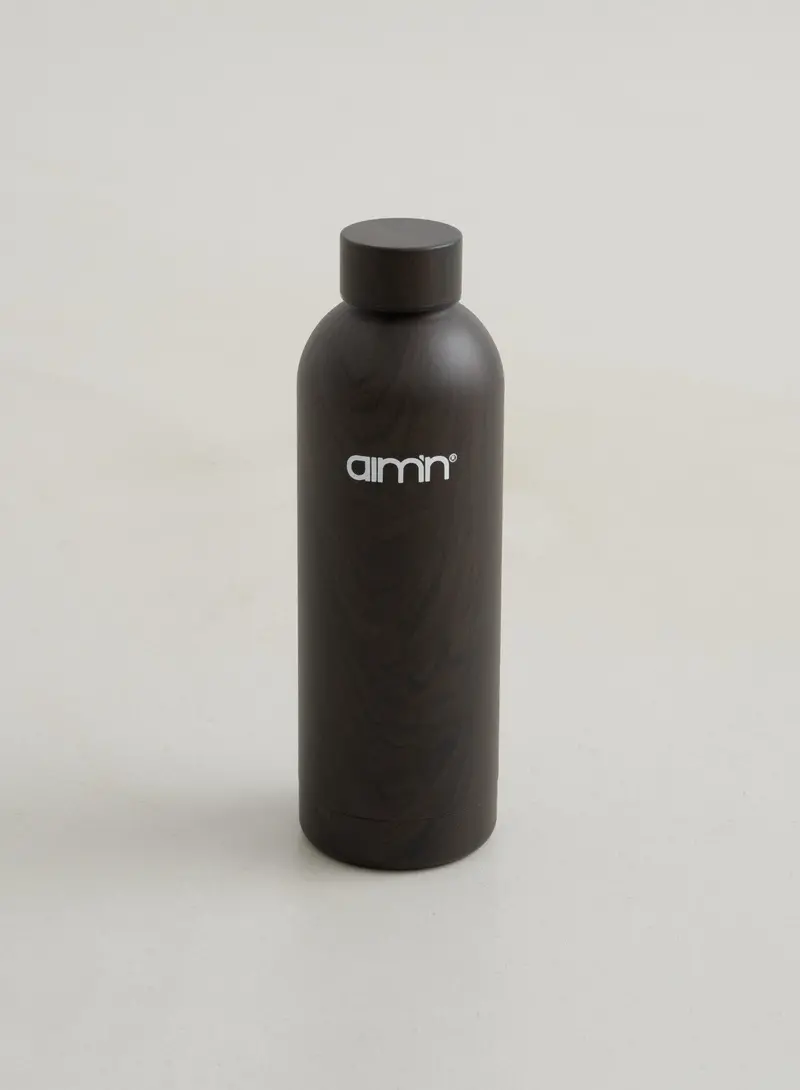 Walnut-Finish Core Insulated Water Bottle