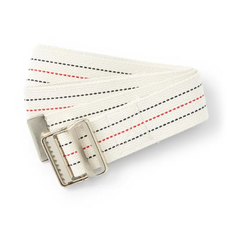Washable Cotton Gait Belt – 60 Inch, Beige