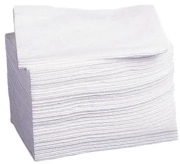 White Deluxe Dry Disposable Washcloths – 500-Count Case