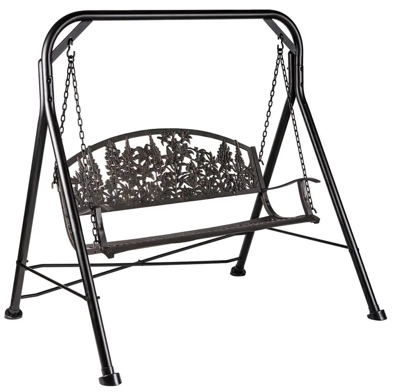 Wildflower Garden Swing – Outdoor Hanging Seat