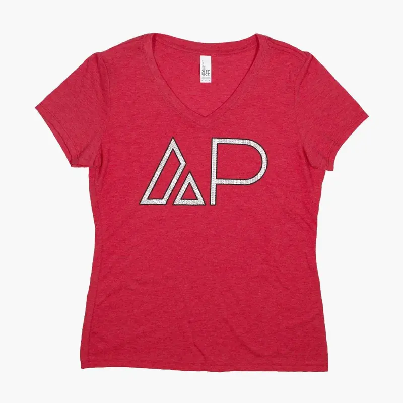 Women’s Adventure Print V-Neck T-Shirt