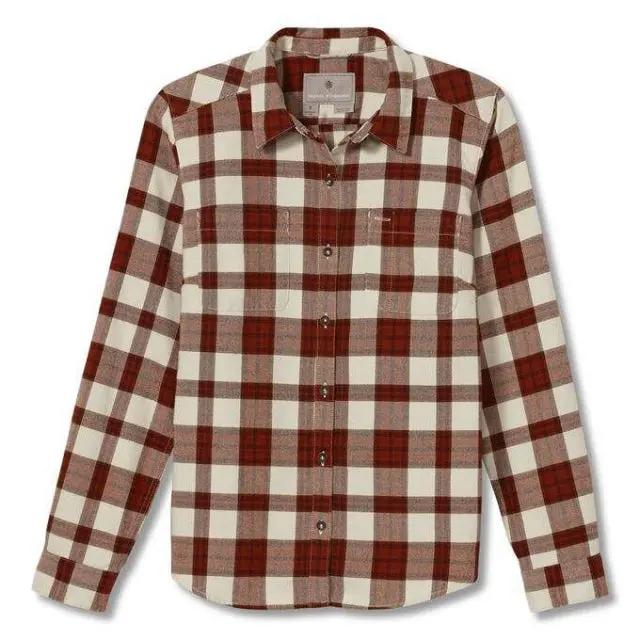 Women’s Lieback Organic Cotton Flannel Long-Sleeve Shirt