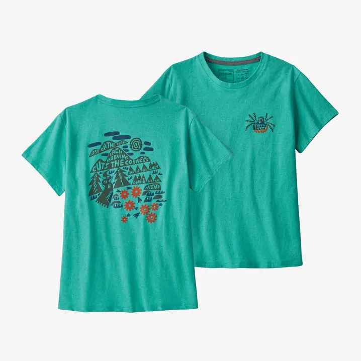 Women’s Responsibili-Tee: ‘Across the Trail’ Eco-Friendly Graphic T-Shirt