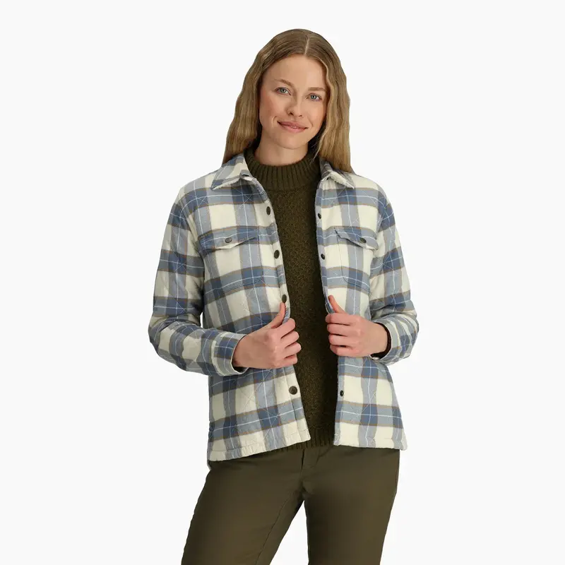 Women’s Snowcap-Insulated Long-Sleeve Flannel