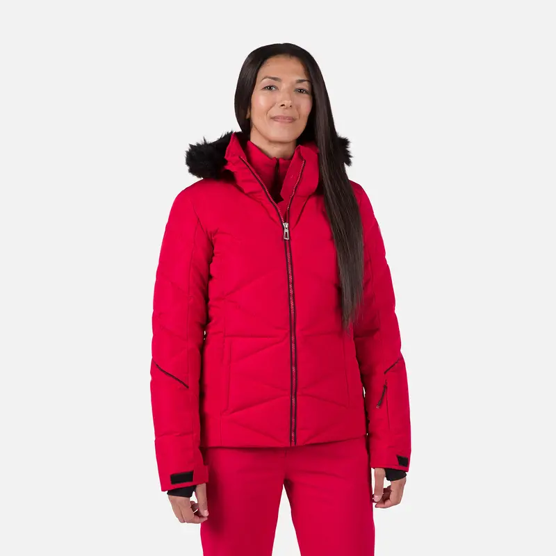 Women’s Staci Pearly-Trimmed Ski Jacket