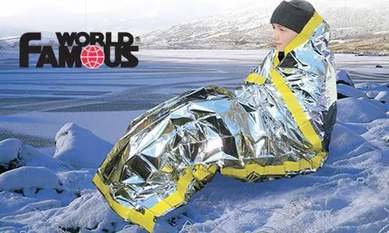 World-Famous Emergency Thermal Survival Blanket