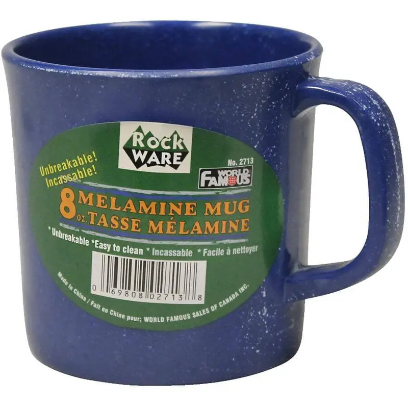 World Famous Shatterproof Melamine Camp Mug