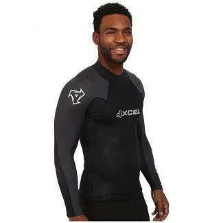 Xcel Axis Ultra-Thin 1/0.5mm Long-Sleeve Wetsuit Top – Men’s