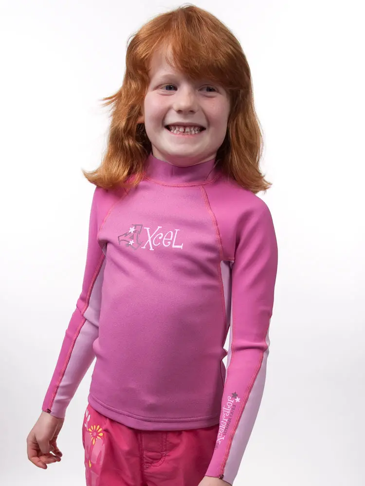 Xcel Girls’ 1.5mm Long-Sleeve Neoprene Jacket
