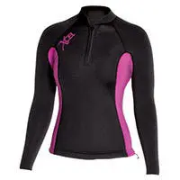 Xcel Girls’ 2/1mm Front-Zip Long-Sleeve Wetsuit Jacket